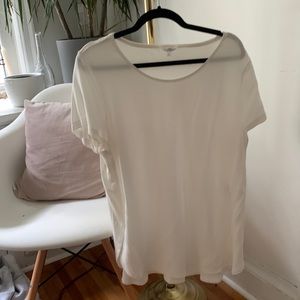 textured tunic t-shirt